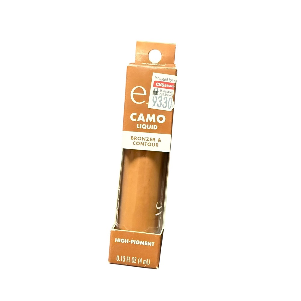 e.l.f.‎ Camo Liquid Bronzer & Contour Women 4mL Tan New High-Pigment Vegan